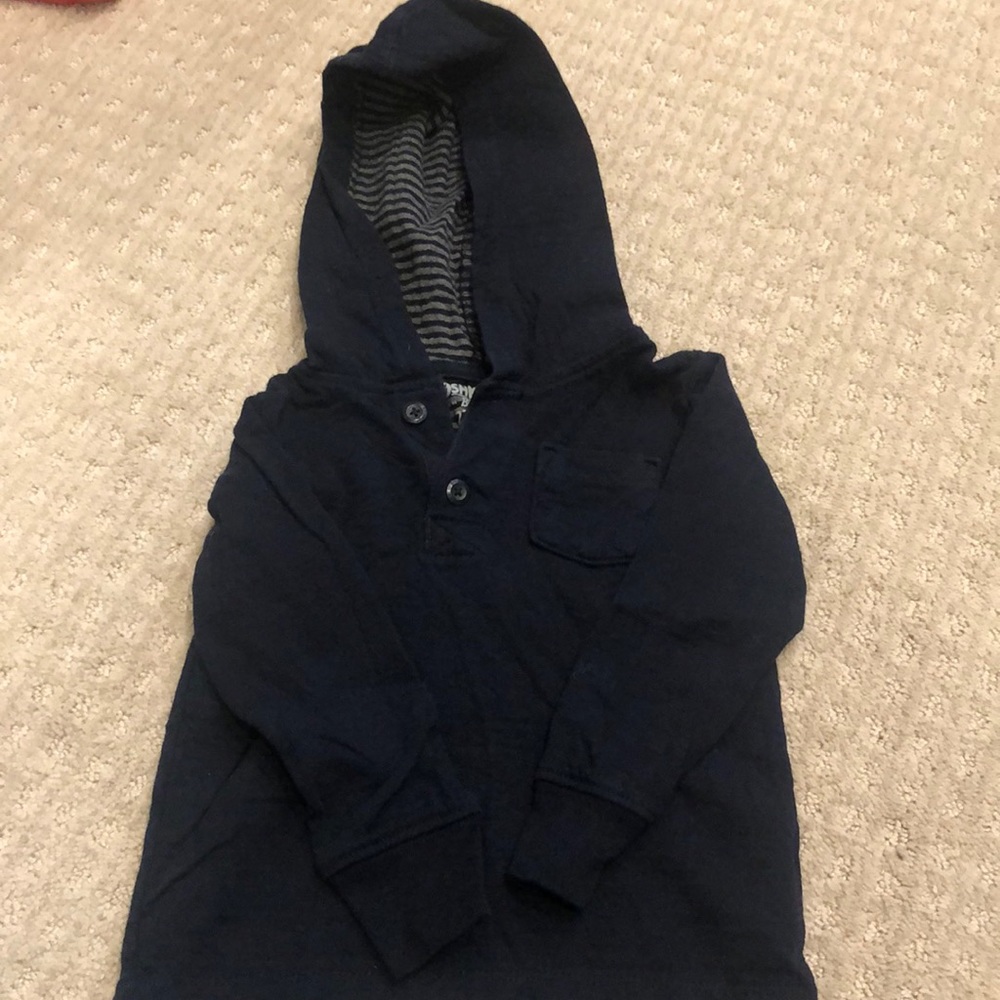 OshKosh Hooded Long Sleeve Shirt